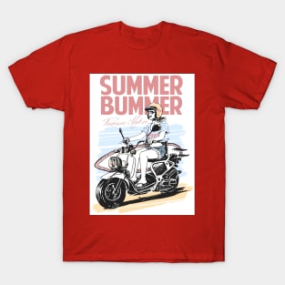 Summer motorcycle T-Shirt